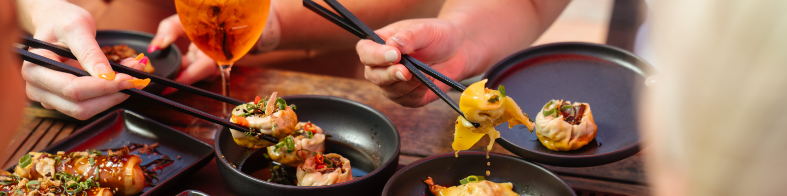 Dumplings on The Deck at The Arbor